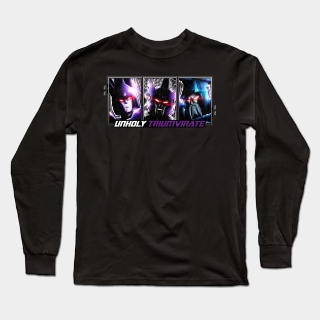 TF Class of 86' - Unholy Triumvirate Long Sleeve T-Shirt by DEADBUNNEH